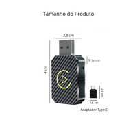 Adaptador Bluetooth AppleCarPlay/AndroidAuto