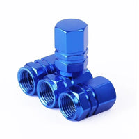 Tampa de Válvula de Pneu Em Aluminio.