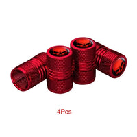 Tampa de Válvula de Pneu Com Caveira