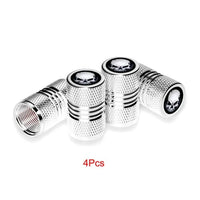 Tampa de Válvula de Pneu Com Caveira