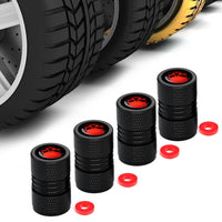 Tampa de Válvula de Pneu Com Caveira