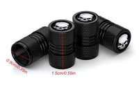 Tampa de Válvula de Pneu Com Caveira