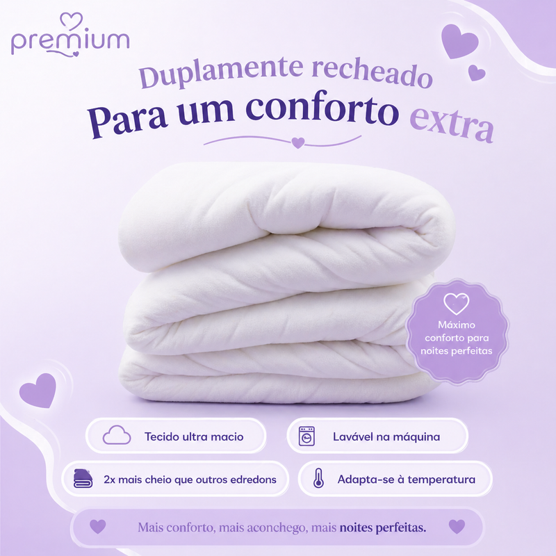 Premium Edredom Térmico 2 em 1