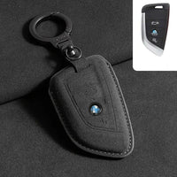 Capa de Chave de Camurça Bmw