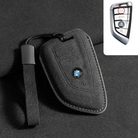 Capa de Chave de Camurça Bmw